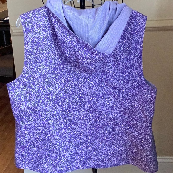 Christopher & Banks Hooded Vest - Picture 2 of 7